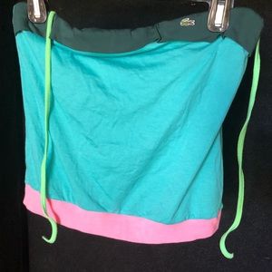 Lacoste tube top